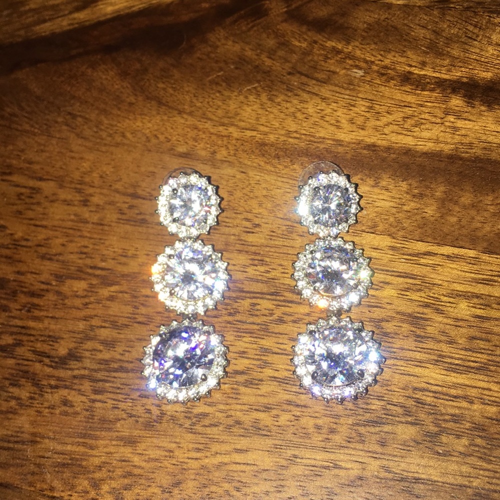 Three drop earring